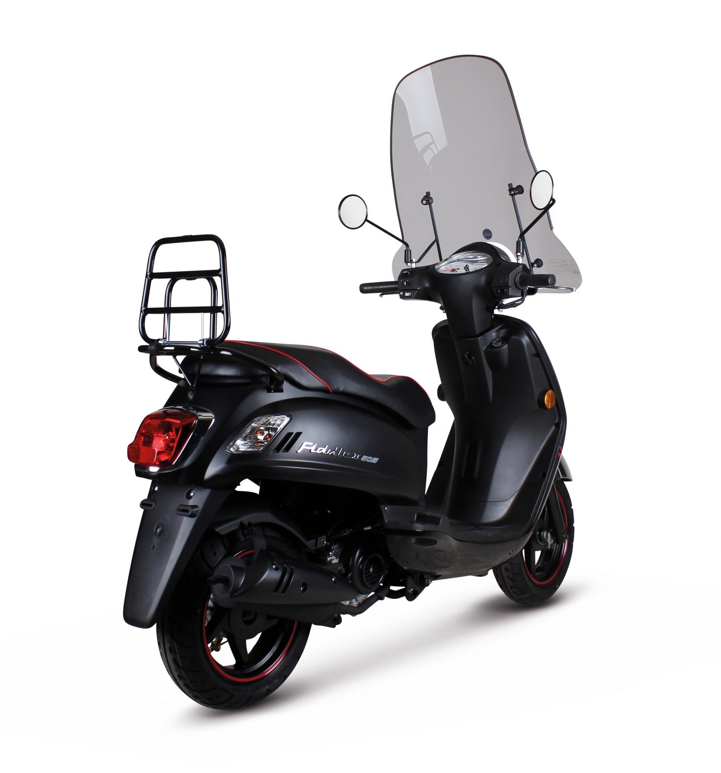 Sym Fiddle Ii E Black Km Gratis Voordeelpakket Scootercenter