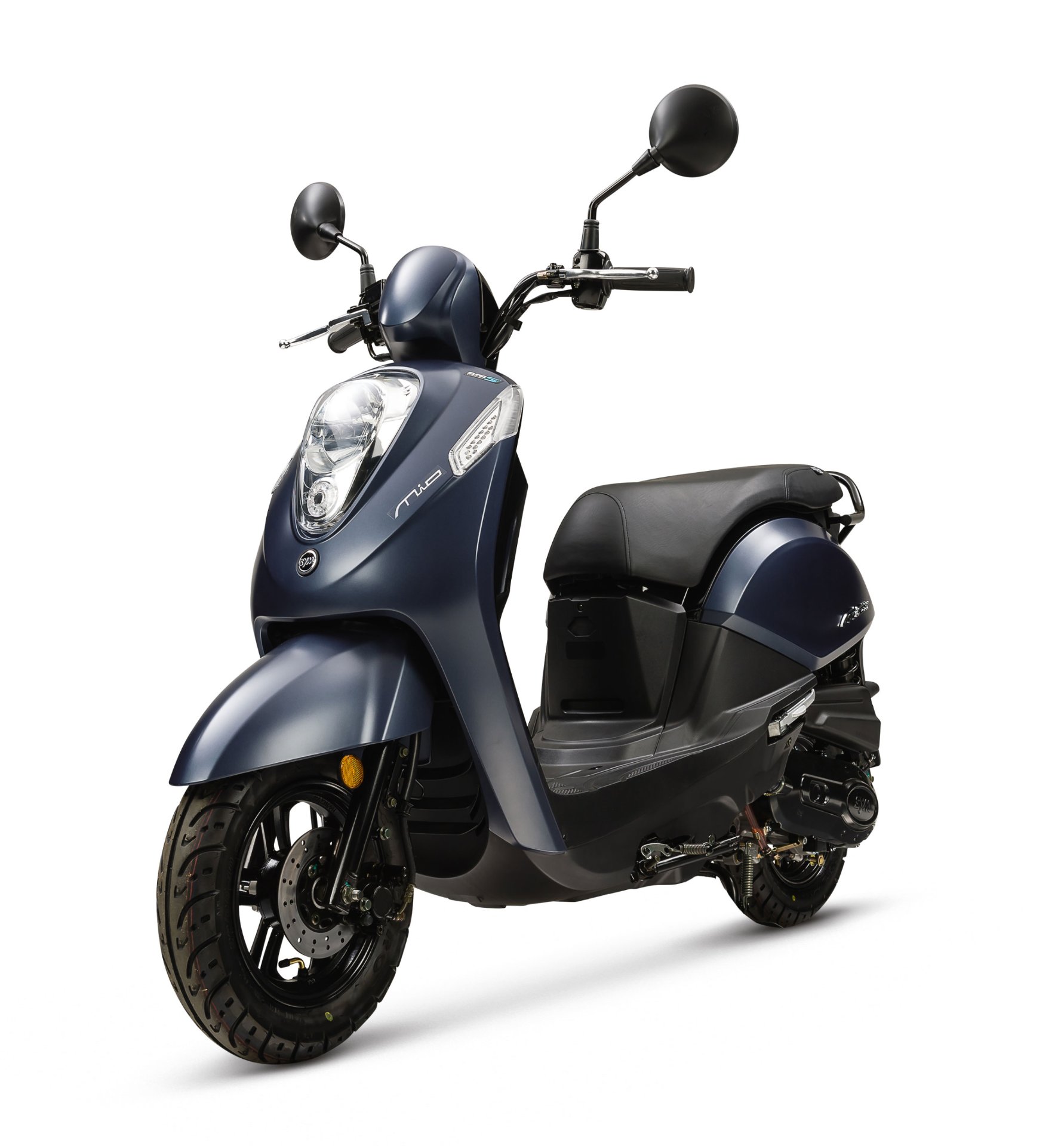 Sym Mio Satin Submarine Blue Euro Scootercenter